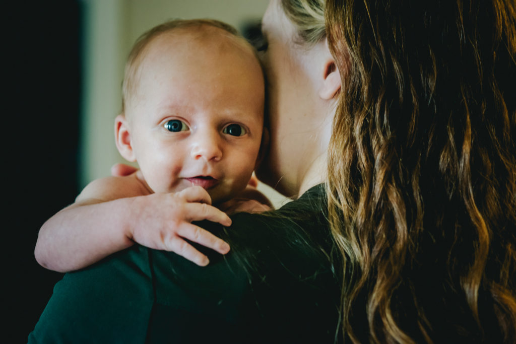 recalling the sense of smell with that new baby smell