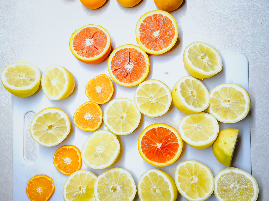 citrus fruit used in my lemonade while sipping on the front porch.